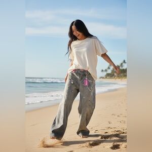 TRTR Women’s Sea Vibes Denim Jeans Size 5